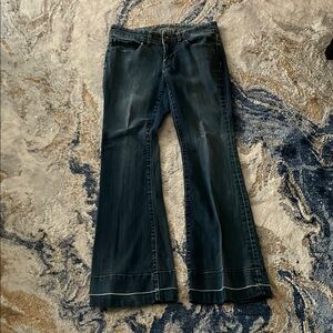 Gap Y2K Blue Flared Jeans